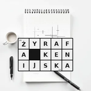 Rozwiązanie krzyżówki: żyrafa masajska - żyrafa kenijska | hasła, synonimy i podpowiedzi Hasło krzyżówkowe żyrafa masajska - żyrafa kenijska – rozwiązanie, synonimy, podpowiedzi i definicje krzyżówkowe